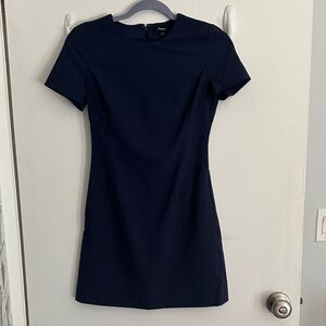 Theory Midnight Blue Mini Dress